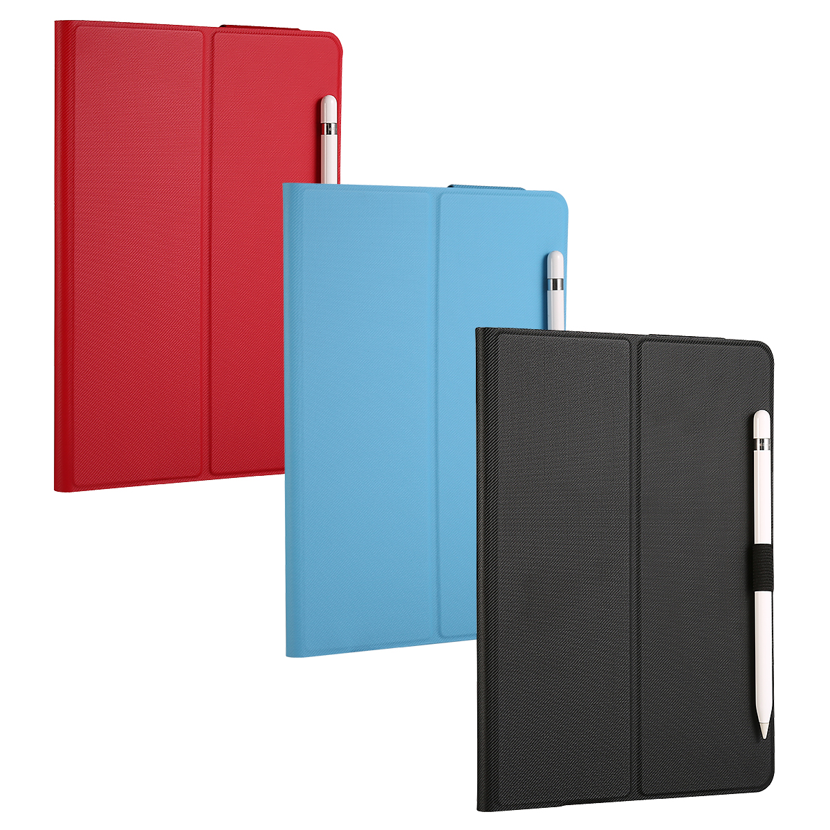 iPad Air 10.9 Case_Premium Leather Business Folio Stand Cover with Apple Pencil Holder for iPad Air 5th/4th Gen 